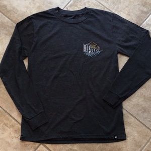 Long Sleeved Cotton HURLEY Tee—Mens Small